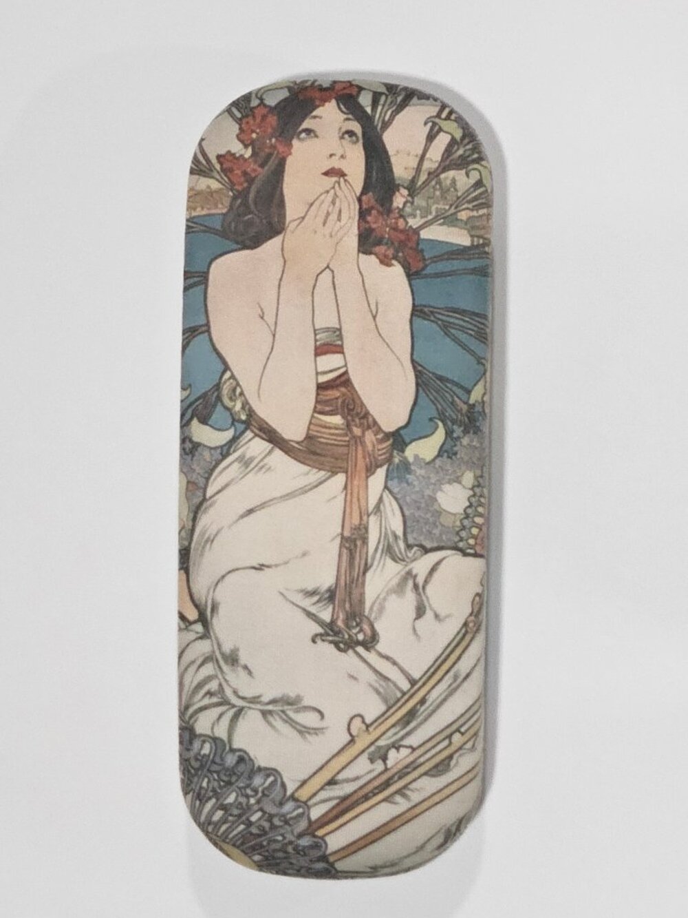 Alphonse Mucha Eyeglass Case - Monaco: Monte Carlo Sunglasses Art Nouveau Modern - Picture 2 of 6